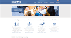 Desktop Screenshot of emclab.de