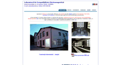 Desktop Screenshot of emclab.ro